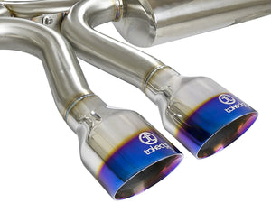 aFe Exhaust Honda Civic Si Coupe (2017-2020) 3" to 2.5" Takeda Series in 304 Stainless Steel w/ Dual Tips