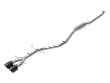Load image into Gallery viewer, aFe Exhaust Honda Civic Si Coupe (2017-2020) 2.5" Takeda Series in 304 Stainless Steel w/ Dual Tips - Black Alternate Image