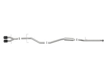 Load image into Gallery viewer, aFe Exhaust Honda Civic Si Coupe (2017-2020) 2.5" Takeda Series in 304 Stainless Steel w/ Dual Tips - Black Alternate Image