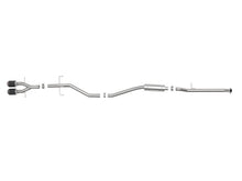 Load image into Gallery viewer, aFe Exhaust Honda Civic Si Coupe (2017-2020) 2.5" Takeda Series in 304 Stainless Steel w/ Dual Tips - Black Alternate Image