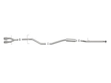 Load image into Gallery viewer, aFe Exhaust Honda Civic Si Coupe (2017-2020) 2.5" Takeda Series in 304 Stainless Steel w/ Dual Tips - Black Alternate Image