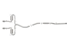 Load image into Gallery viewer, aFe Exhaust Honda Civic Hatchback (2017-2020) 3" to 2.5" Takeda Series in 304 Stainless Steel w/ Dual Tips - Black Alternate Image