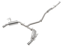 Load image into Gallery viewer, aFe Exhaust Honda Civic Sedan (2022-2023) 2.5" to 2.25" Takeda Stainless Steel Catback w/ Dual Tips - Polished Tips Alternate Image
