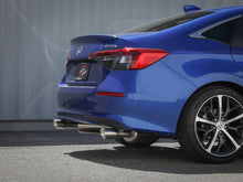 Load image into Gallery viewer, aFe Exhaust Honda Civic Sedan (2022-2023) 2.5" to 2.25" Takeda Stainless Steel Catback w/ Dual Tips - Polished Tips Alternate Image