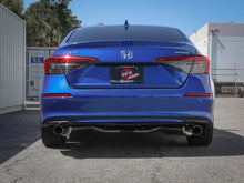 Load image into Gallery viewer, aFe Exhaust Honda Civic Sedan (2022-2023) 2.5" to 2.25" Takeda Stainless Steel Catback w/ Dual Tips - Polished Tips Alternate Image