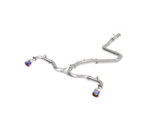 Load image into Gallery viewer, aFe Exhaust Hyundai Elantra GT (2018-2020) i30 (2017-2021) 3" to 2.5" Takeda Series in 304 Stainless Steel Catback w/ Dual Tips - Blue Flame Dual Tips Alternate Image