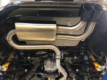 Load image into Gallery viewer, aFe Exhaust Mazda MX5 Miata (2016-2022) 2.5" to 2.25" Takeda Series in 304 Stainless Steel w/ Dual Tips - Black Dual Tips Alternate Image