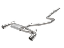 Load image into Gallery viewer, aFe Exhaust Hyundai Veloster N (2019-2020) 3" Takeda Series in 304 Stainless Steel w/ Dual Tips - Polished Dual Tips Alternate Image