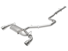 Load image into Gallery viewer, aFe Exhaust Hyundai Veloster N (2019-2020) 3" Takeda Series in 304 Stainless Steel for Non-Performance Package - Polished Dual Tips Alternate Image