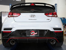 Load image into Gallery viewer, aFe Exhaust Hyundai Veloster N (2019-2020) 3" Takeda Series in 304 Stainless Steel for Non-Performance Package - Black Dual Tips Alternate Image