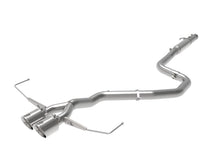 Load image into Gallery viewer, aFe Exhaust Hyundai Veloster (2019-2021) 3" to 2.5" Takeda Series in 304 Stainless Steel w/ Dual Tips - Polished Alternate Image
