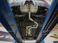 Load image into Gallery viewer, aFe Exhaust Hyundai Veloster (2019-2021) 3" to 2.5" Takeda Series in 304 Stainless Steel w/ Dual Tips - Black Alternate Image
