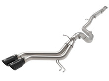 Load image into Gallery viewer, aFe Exhaust Hyundai Veloster Turbo (2013-2017) 2.5" to 3" Takeda Series in 304 Stainless Steel w/ Dual Tips - Black Alternate Image