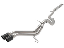 Load image into Gallery viewer, aFe Exhaust Hyundai Veloster Turbo (2013-2017) 2.5" to 3" Takeda Series in 304 Stainless Steel w/ Dual Tips - Carbon Fiber Alternate Image