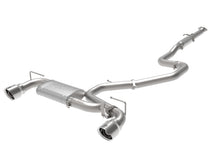 Load image into Gallery viewer, aFe Exhaust Hyundai Veloster N (2021-2022) 3" Takeda Series in 304 Stainless Steel w/ Dual Tips - Polished Alternate Image
