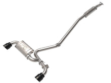 Load image into Gallery viewer, aFe Exhaust Hyundai Kona N (2022-2023) 3" Takeda Series in 304 Stainless Steel w/ Dual Tips - Black Alternate Image