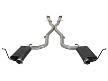 Load image into Gallery viewer, aFe Exhaust Jeep Cherokee SRT (2014-2021) SRT8 (2012-2013) 3" Mach Force-XP Series in 304/409 Stainless Steel w/ Dual Tips - 304SS w/ Mufflers Alternate Image