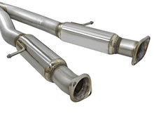 Load image into Gallery viewer, aFe Exhaust Jeep Cherokee SRT (2014-2021) SRT8 (2012-2013) 3" Mach Force-XP Series in 304/409 Stainless Steel w/ Dual Tips - 304SS w/ Mufflers Alternate Image