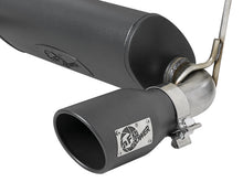 Load image into Gallery viewer, aFe Exhaust Jeep Wrangler JL (2018-2022) 2.5" Rebel Series in 304 Stainless Steel w/ Dual Tips - Black Dual Tip Alternate Image