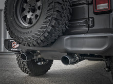 Load image into Gallery viewer, aFe Exhaust Jeep Wrangler JL (2018-2022) 2.5" Rebel Series in 304 Stainless Steel w/ Dual Tips - Black Dual Tip Alternate Image