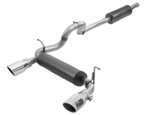 Load image into Gallery viewer, aFe Exhaust Jeep Wrangler JL (2018-2022) 2.5" Rebel Series in 304 Stainless Steel w/ Dual Tips - Polished Dual Tip Alternate Image
