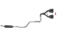 Load image into Gallery viewer, aFe Exhaust Jeep Wrangler JL 4-Door (2018-2022) 2.5" Rebel Series in 304 Stainless Steel w/ Quad Tips - Black Quad Tip Alternate Image