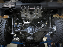 Load image into Gallery viewer, aFe Exhaust Jeep Wrangler JL 4-Door (2018-2022) 2.5" Rebel Series in 304 Stainless Steel w/ Quad Tips - Black Quad Tip Alternate Image