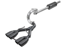 Load image into Gallery viewer, aFe Exhaust Jeep Wrangler JL (2018-2022) 2.5" Rebel Series in 304 Stainless Steel w/ Quad Tips - Black Quad Tip Alternate Image