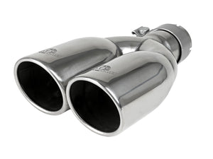 aFe Exhaust Jeep Gladiator JT (2020-2022) 3" to 2.5" Vulcan Series in 304 Stainless Steel w/ Quad Tips
