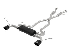 Load image into Gallery viewer, aFe Exhaust Jeep Grand Cherokee (2011-2021) 2.5" Vulcan Series in 304 Stainless Steel w/ Dual Tips - Black Dual Tips Alternate Image