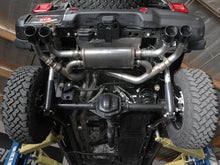 Load image into Gallery viewer, aFe Exhaust Jeep Wrangler JL (2021-2022) 3" to 2.5" Vulcan Series in 304 Stainless Steel w/ Quad Tips - Black Quad Tips Alternate Image