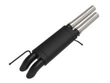 Load image into Gallery viewer, aFe Exhaust Jeep Wrangler JL (2021-2022) 3" Rock Basher Series in 304 Stainless Steel w/ Dual Tips - Default Title Alternate Image