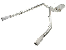 Load image into Gallery viewer, aFe Exhaust Dodge Ram 1500 (2009-2018) Classic (2019-2022) 3" Mach Force-Xp Series in 409 Stainless Steel w/ Dual Tips - Polished Dual Tips Alternate Image