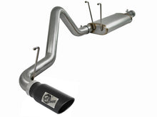 Load image into Gallery viewer, aFe Exhaust Dodge Ram 1500 (2009-2018) Classic (2019-2022) 3" Mach Force-Xp Series in 409 Stainless Steel w/ Single Tip - Black Single Tip Alternate Image