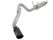 Load image into Gallery viewer, aFe Exhaust Dodge Ram 3500 (2014-2022) 4" Mach Force-Xp Series in 409 Stainless Steel w/ Single Tip - Black Single Tip Alternate Image
