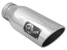 Load image into Gallery viewer, aFe Exhaust Dodge Ram 3500 (2014-2022) 4" Mach Force-Xp Series in 409 Stainless Steel w/ Single Tip - Black Single Tip Alternate Image