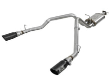 Load image into Gallery viewer, aFe Exhaust Dodge Ram 1500 (2019-2022) 3" Mach Force-Xp Series in 409 Stainless Steel w/ Dual Tips - Black Dual Tips Alternate Image