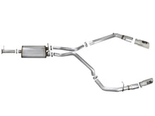 Load image into Gallery viewer, aFe Exhaust Dodge Ram 1500 (2019-2022) 3" Mach Force-Xp Series in 409 Stainless Steel w/ Dual Tips - Black Dual Tips Alternate Image