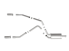 Load image into Gallery viewer, aFe Exhaust Dodge Ram 1500 (2009-2018) Classic (2019-2022) 3" Apollo GT Series in 409 Stainless Steel w/ Dual Tips - Black Dual Tips Alternate Image