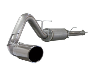 aFe Exhaust Ford Excursion (2003-2005) 4" Large Bore-HD Series in 409 Stainless Steel w/ Single Tip