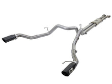 Load image into Gallery viewer, aFe Exhaust Ford F150 Raptor EcoBoost (2017-2020) 3" Mach Force-Xp Series in 409 Stainless Steel w/ Dual Tips - Black Dual Tip Alternate Image