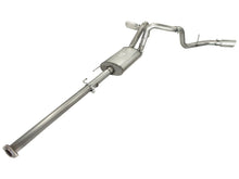Load image into Gallery viewer, aFe Exhaust Ford F150 Ecoboost (2011-2014) 3" Mach Force-Xp Series in 409 Stainless Steel w/ Dual Tips - Black Dual Tips Alternate Image