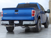 Load image into Gallery viewer, aFe Exhaust Ford F150 Ecoboost (2011-2014) 3" Mach Force-Xp Series in 409 Stainless Steel w/ Dual Tips - Black Dual Tips Alternate Image