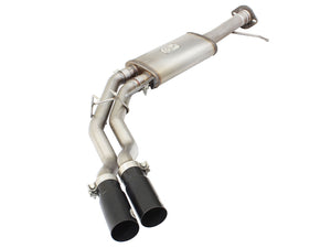 aFe Exhaust Ford F150 (2011-2014) SVT Raptor (2010-2014) 3" to 2.5" Rebel Series in 409 Stainless Steel w/ Dual Tip