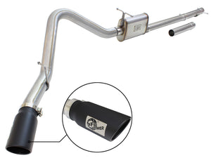 aFe Exhaust Ford F250/F350 Super Duty (1999-2004) 3" to 3.5" Mach Force-Xp Series in 409 Stainless Steel w/ Single Tip