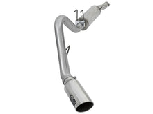 Load image into Gallery viewer, aFe Exhaust Ford F250/F350 Super Duty (2017-2022) 4" Mach Force-Xp Series in 409 Stainless Steel w/ Single Tip - Polished Single Tip Alternate Image