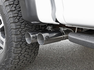 aFe Exhaust Ford F150 Raptor EcoBoost (2017-2020) 3" Rebel Series in 409 Stainless Steel w/ Dual Tips