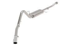 Load image into Gallery viewer, aFe Exhaust Ford F150/EcoBoost (2019-2022) 3" to 3.5" Apollo GT Series in 409 Stainless Steel w/ Single Tip &amp; Muffler - Polished Single Tip Alternate Image