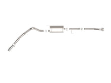 Load image into Gallery viewer, aFe Exhaust Ford F150/EcoBoost (2019-2022) 3" to 3.5" Apollo GT Series in 409 Stainless Steel w/ Single Tip &amp; Muffler - Black Single Tip Alternate Image