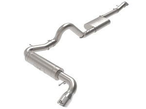 aFe Exhaust Ford Bronco EcoBoost (2021-2022) 3" Apollo GT Series in 409 Stainless Steel w/ Single Tip
